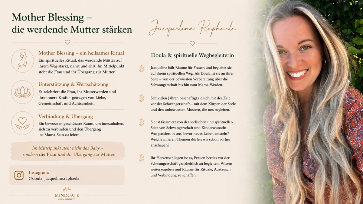 Mother Blessing mit Jacqueline Raphaela