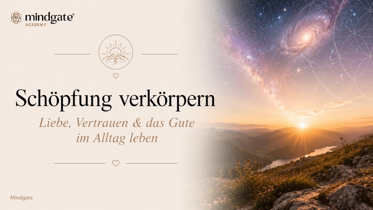 Schöpfung verkörpern