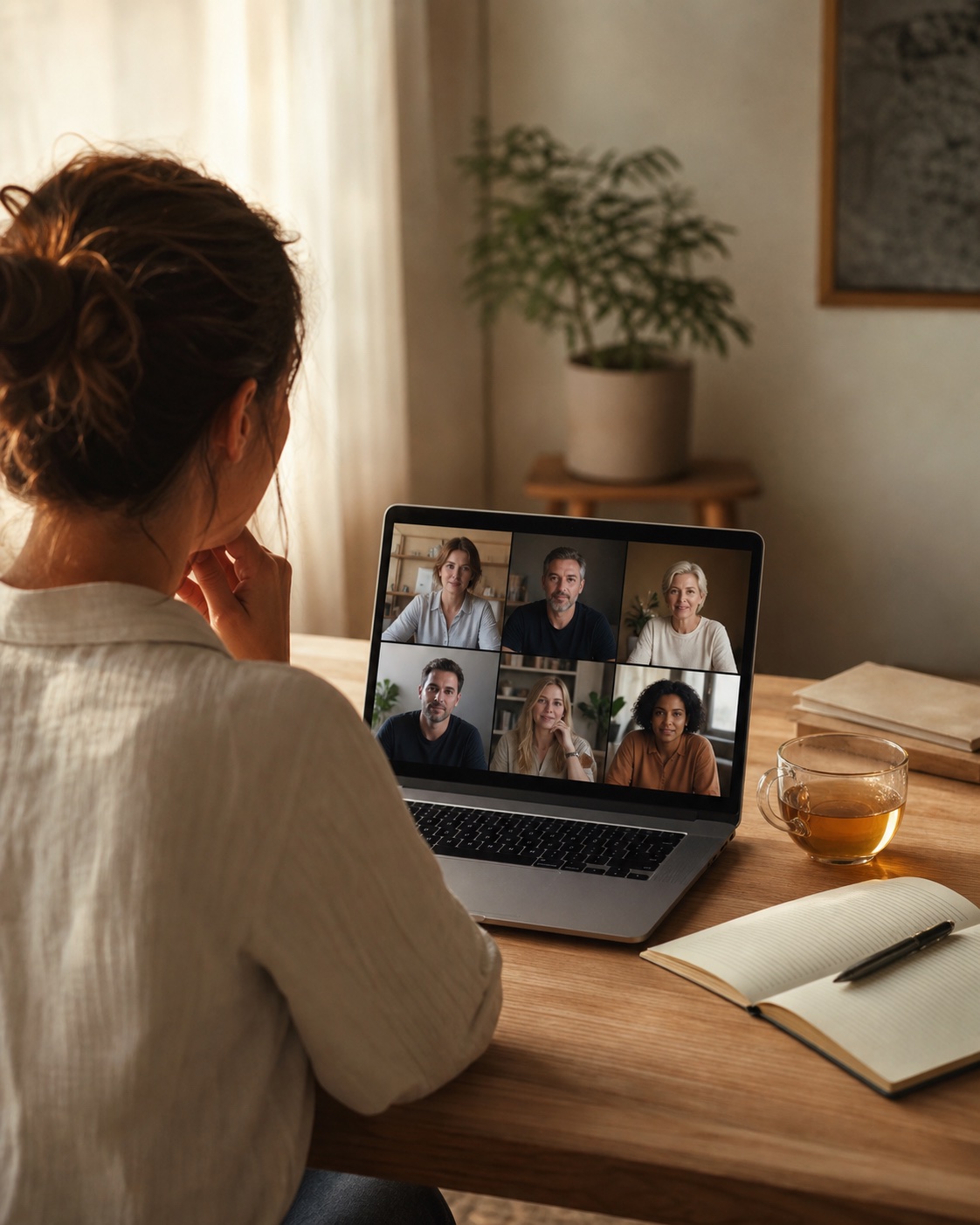 Teilnahme an einem gemeinsamen MindGate Live Call